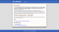 Desktop Screenshot of krussell.co.uk